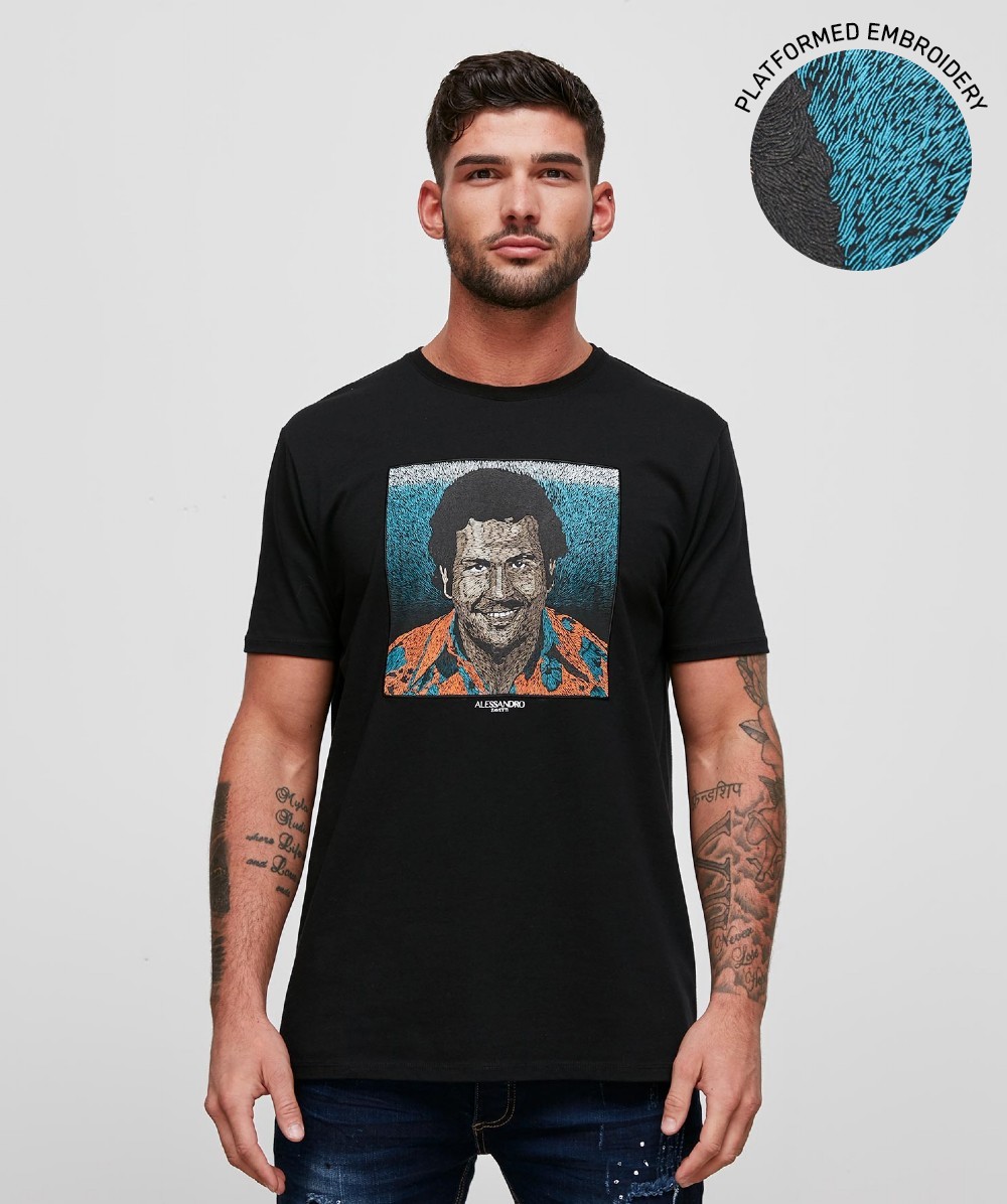 Alessandro Zavetti Don Pablo T-Shirt | Black | Zavetti