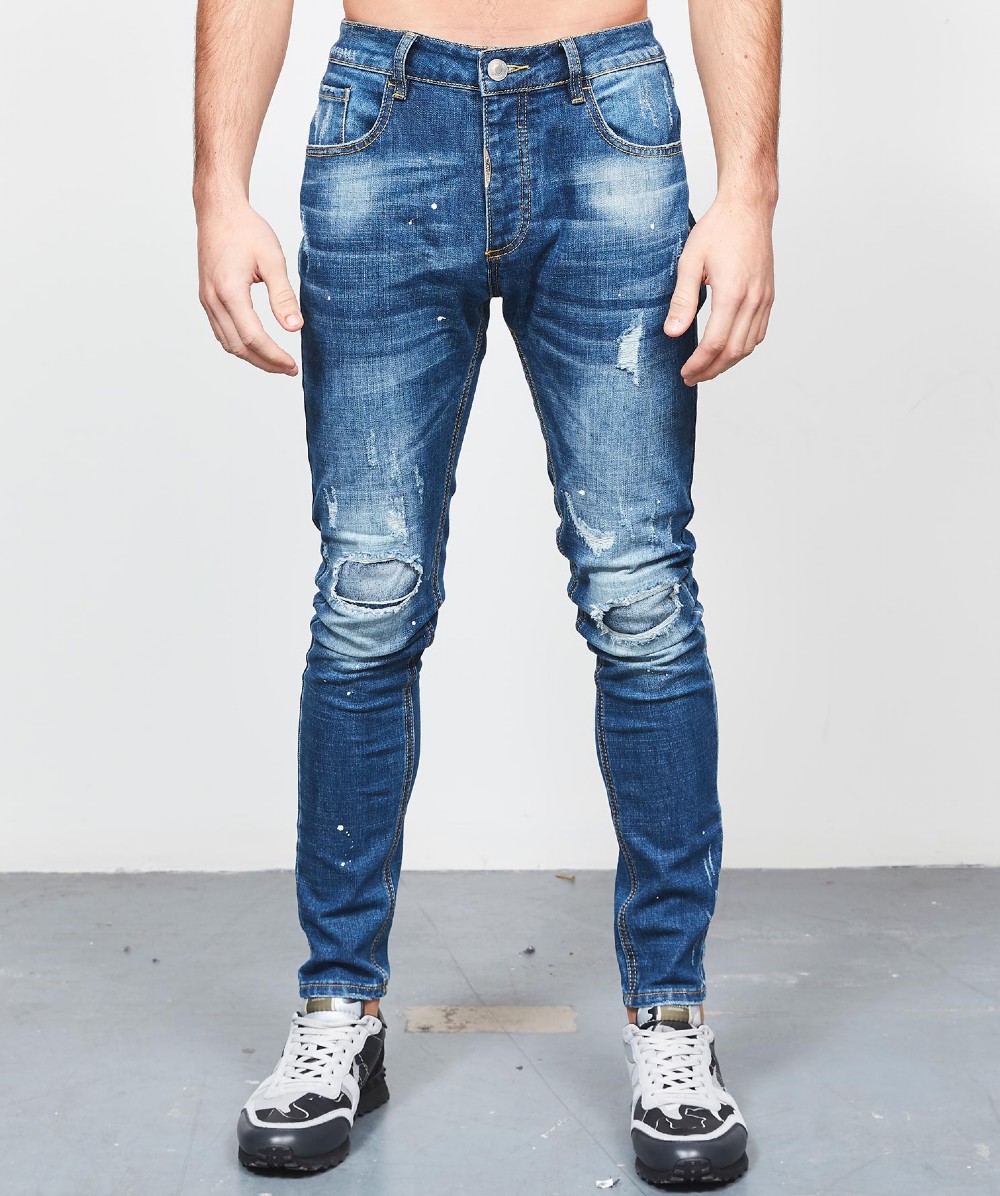 Alessandro Zavetti Bogetta Superslim Denim Jean | Blue | Zavetti