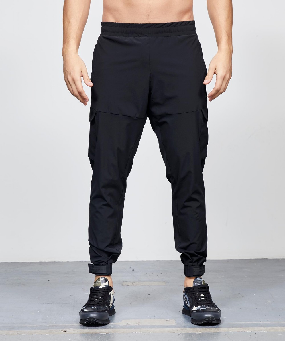 Alessandro Zavetti Tazano Woven Utility Pant | Black | Zavetti