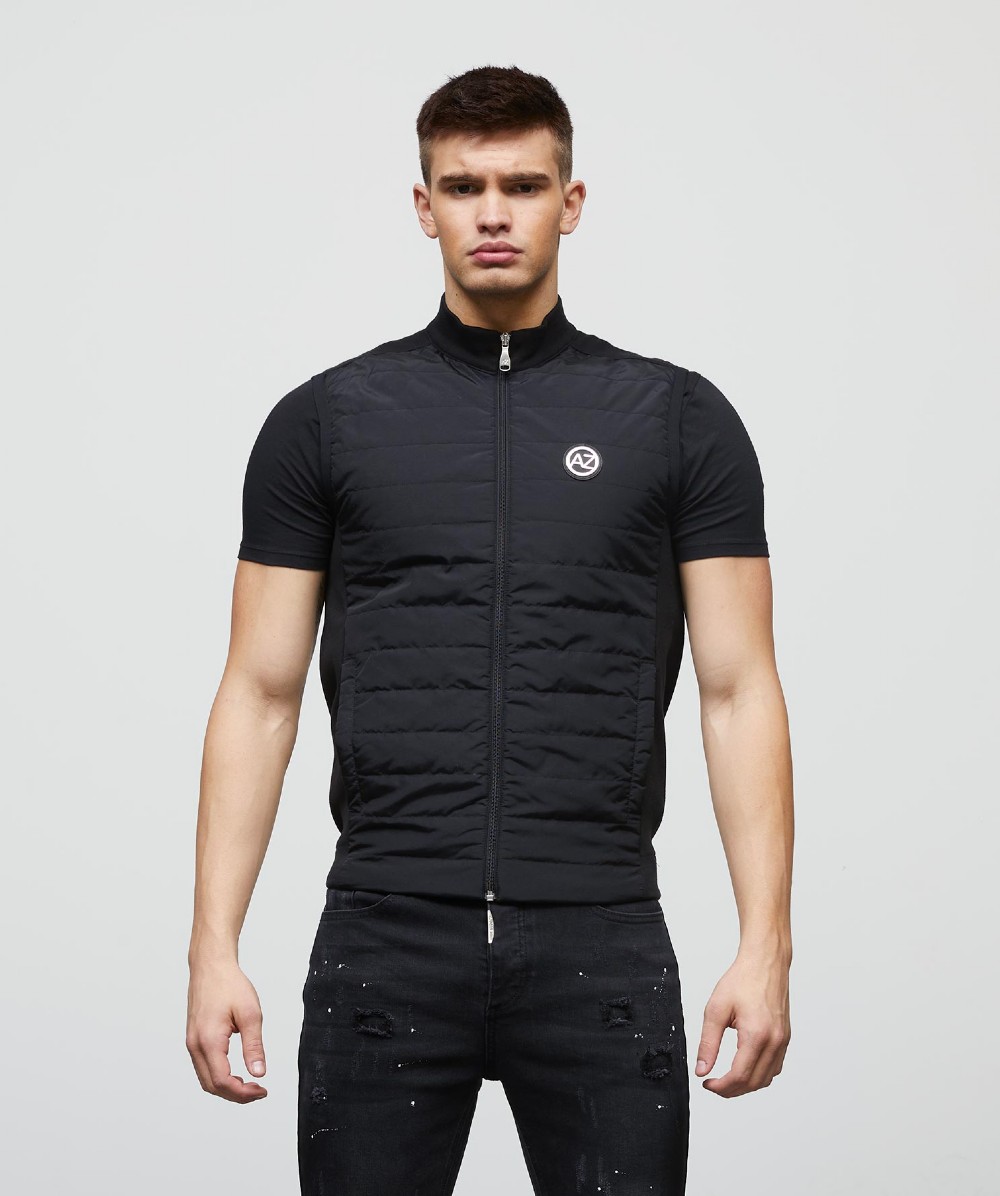 Alessandro Zavetti Adrano Hybrid Gilet | Black | Zavetti