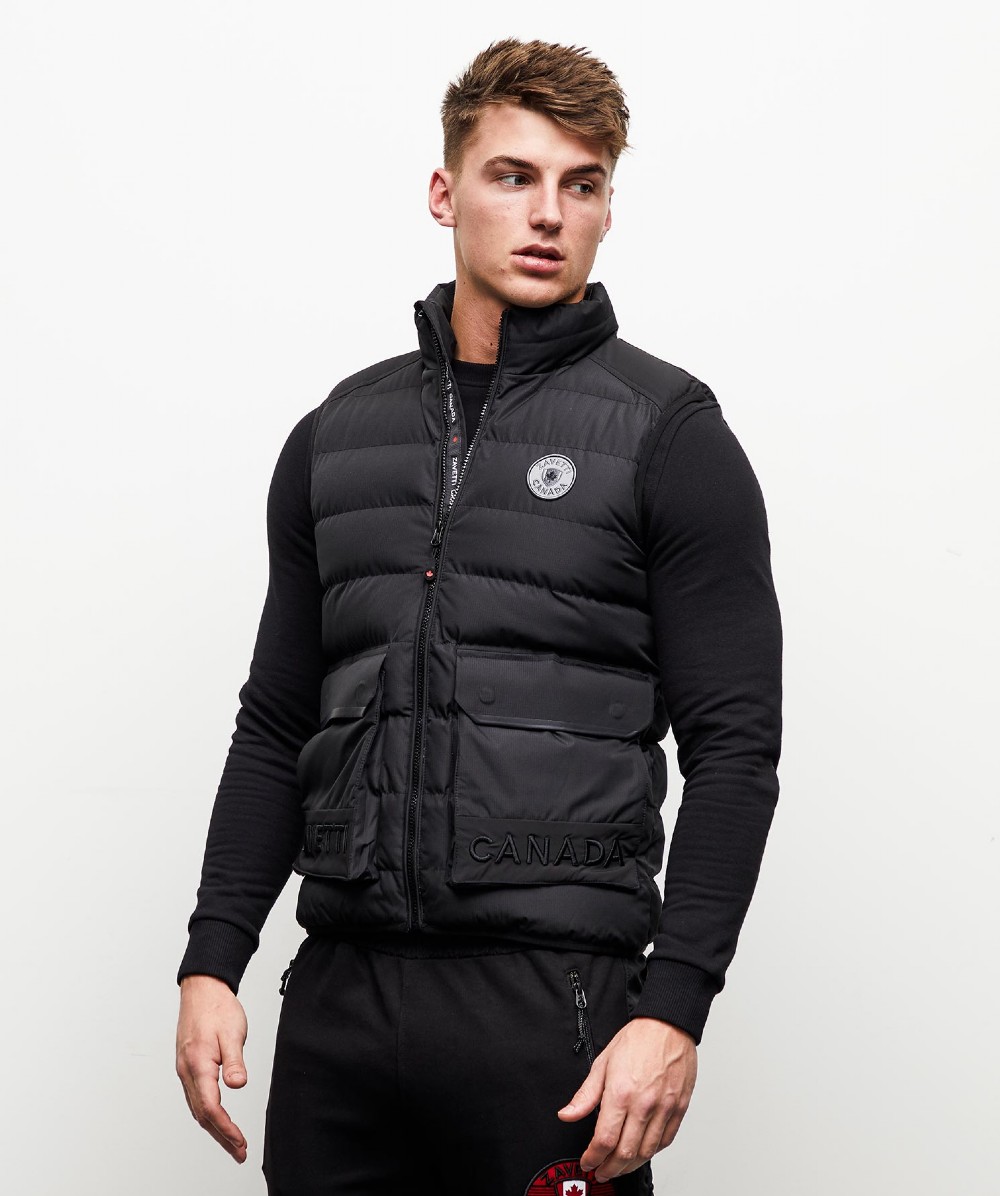 Zavetti Canada Vicello Gilet | BLACK | Zavetti