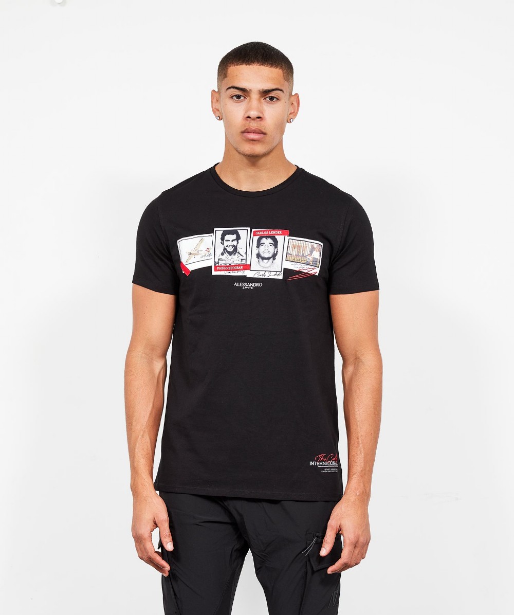 Alessandro Zavetti Sicario T-Shirt | Black | Zavetti