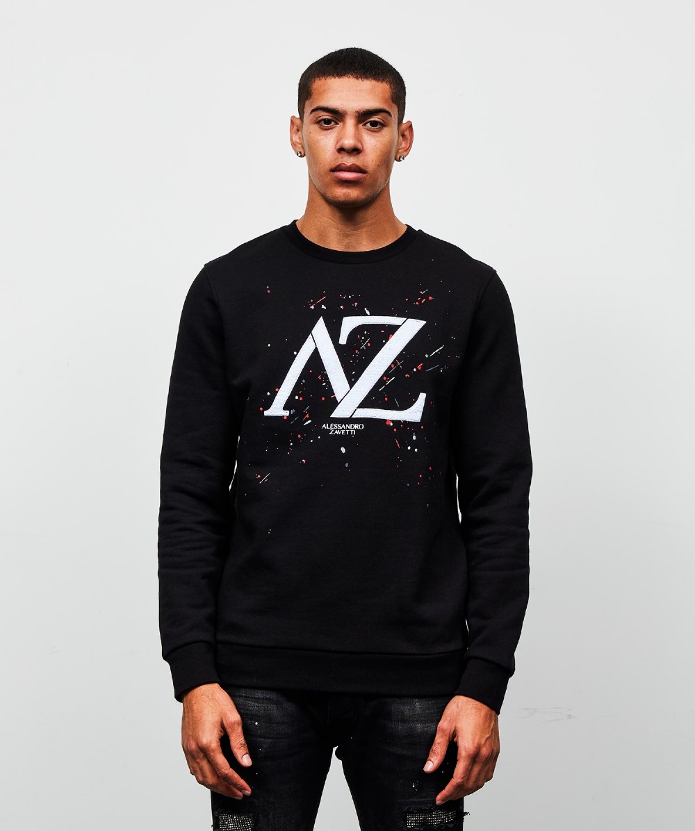 Alessandro Zavetti Canpazo Sweatshirt | Black | Zavetti