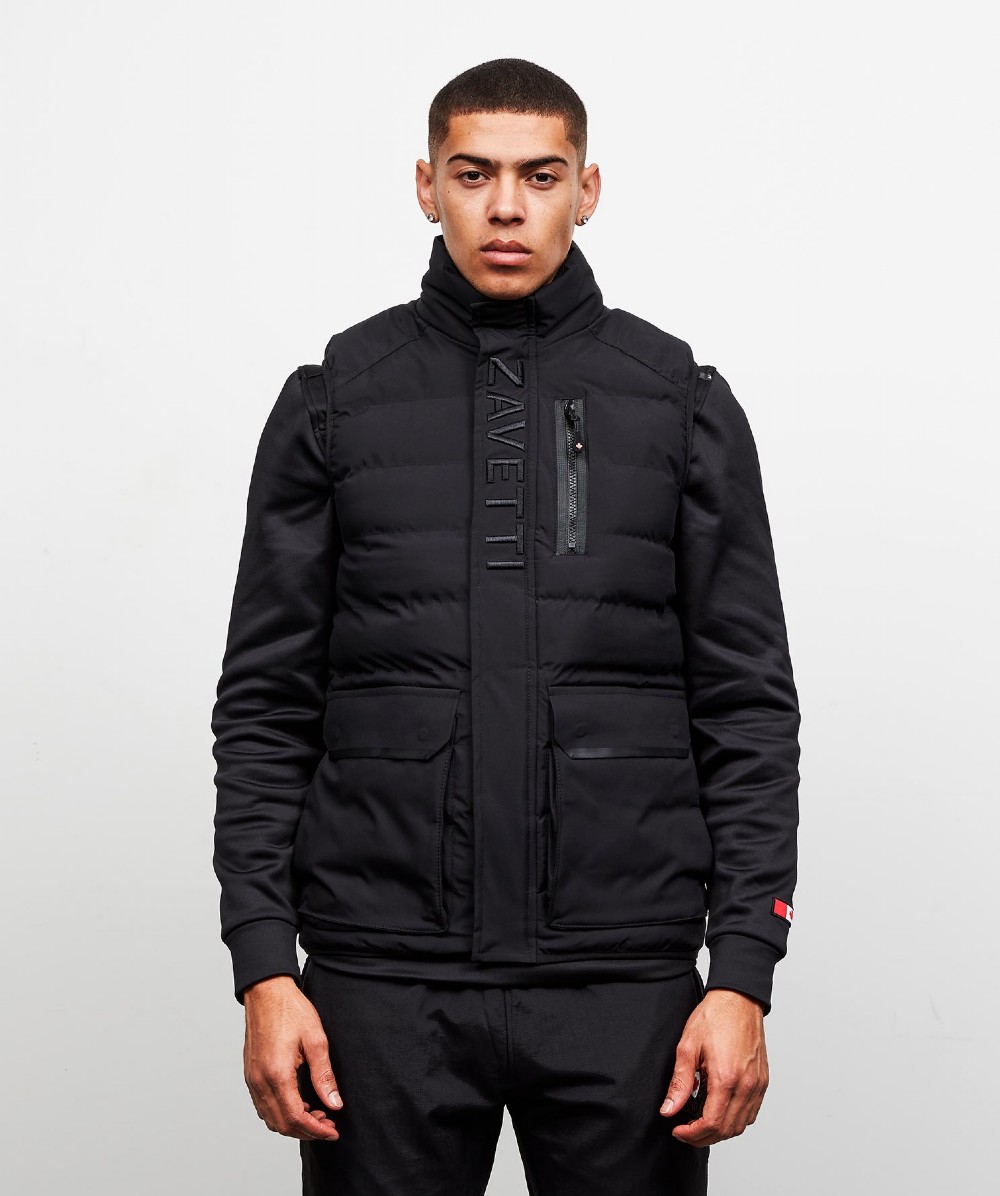 Zavetti Canada Perotta Gilet | Black | Zavetti