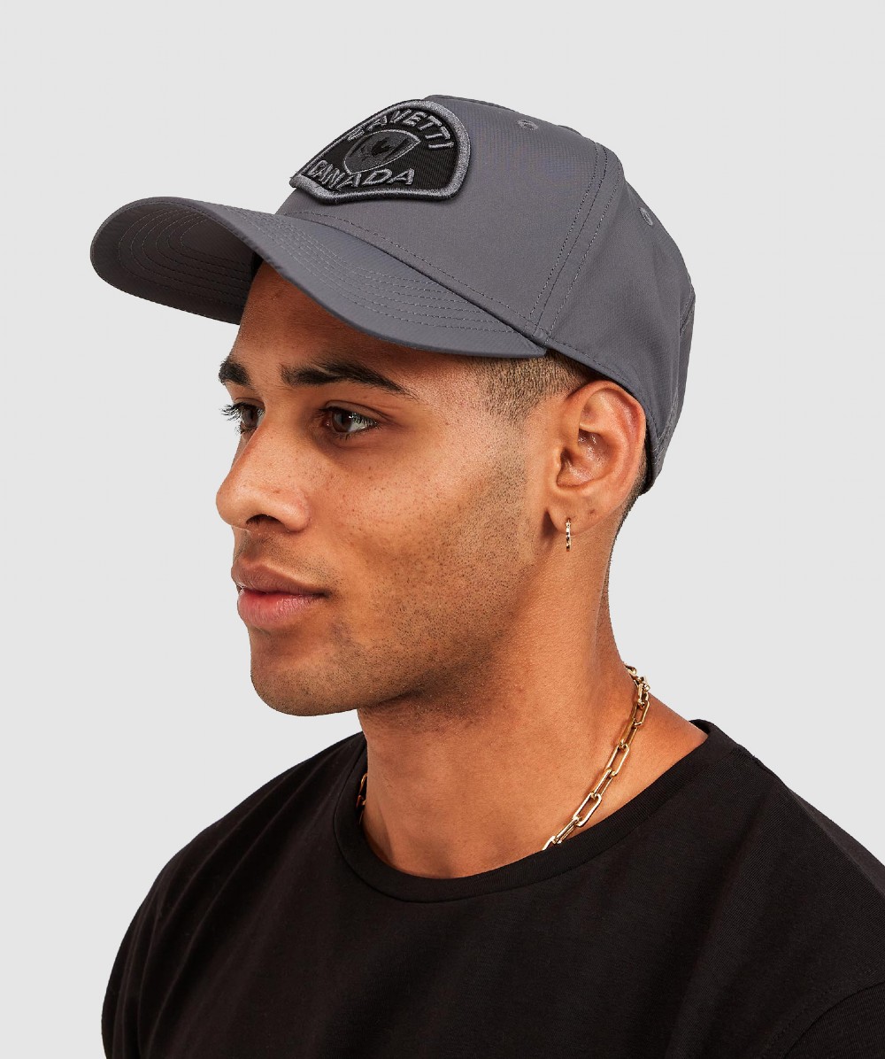 Zavetti Canada Sarafini Tech Baseball Cap | Grey / Black | Zavetti