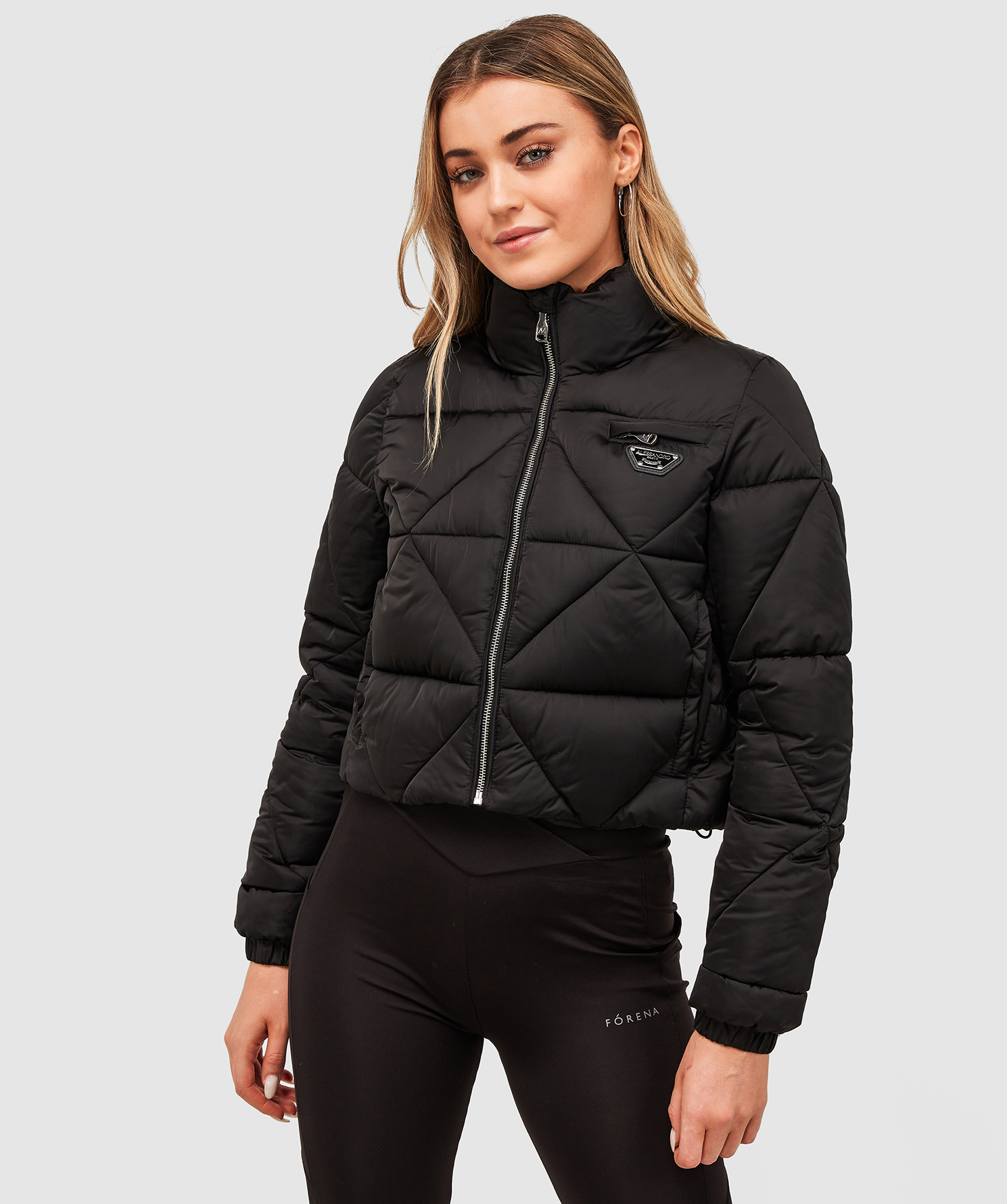 black bananas puffer jacket dames