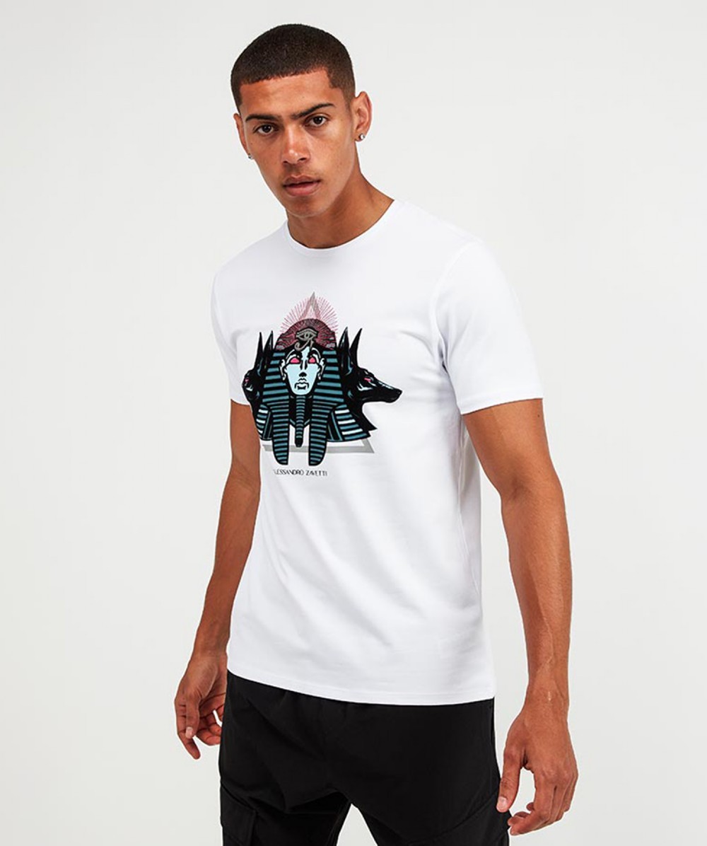 Alessandro Zavetti Trinity T-Shirt | White | Zavetti