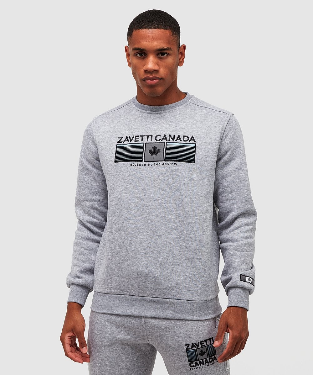 zavetti-canada-ovello-sweatshirt-grey-marl-zavetti