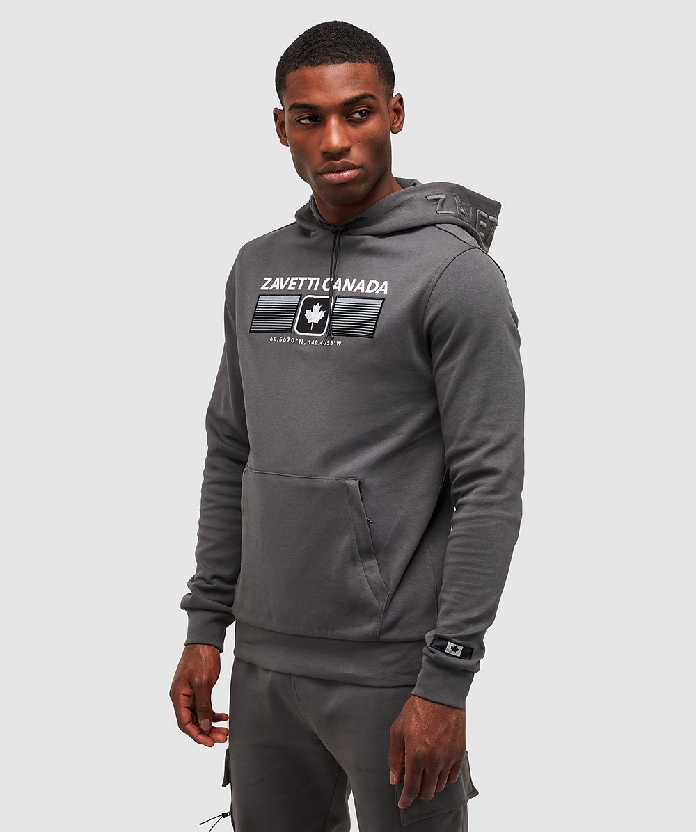 Zavetti Canada Ovello 3.0 Overhead Hoodie | Magnet Grey | Zavetti