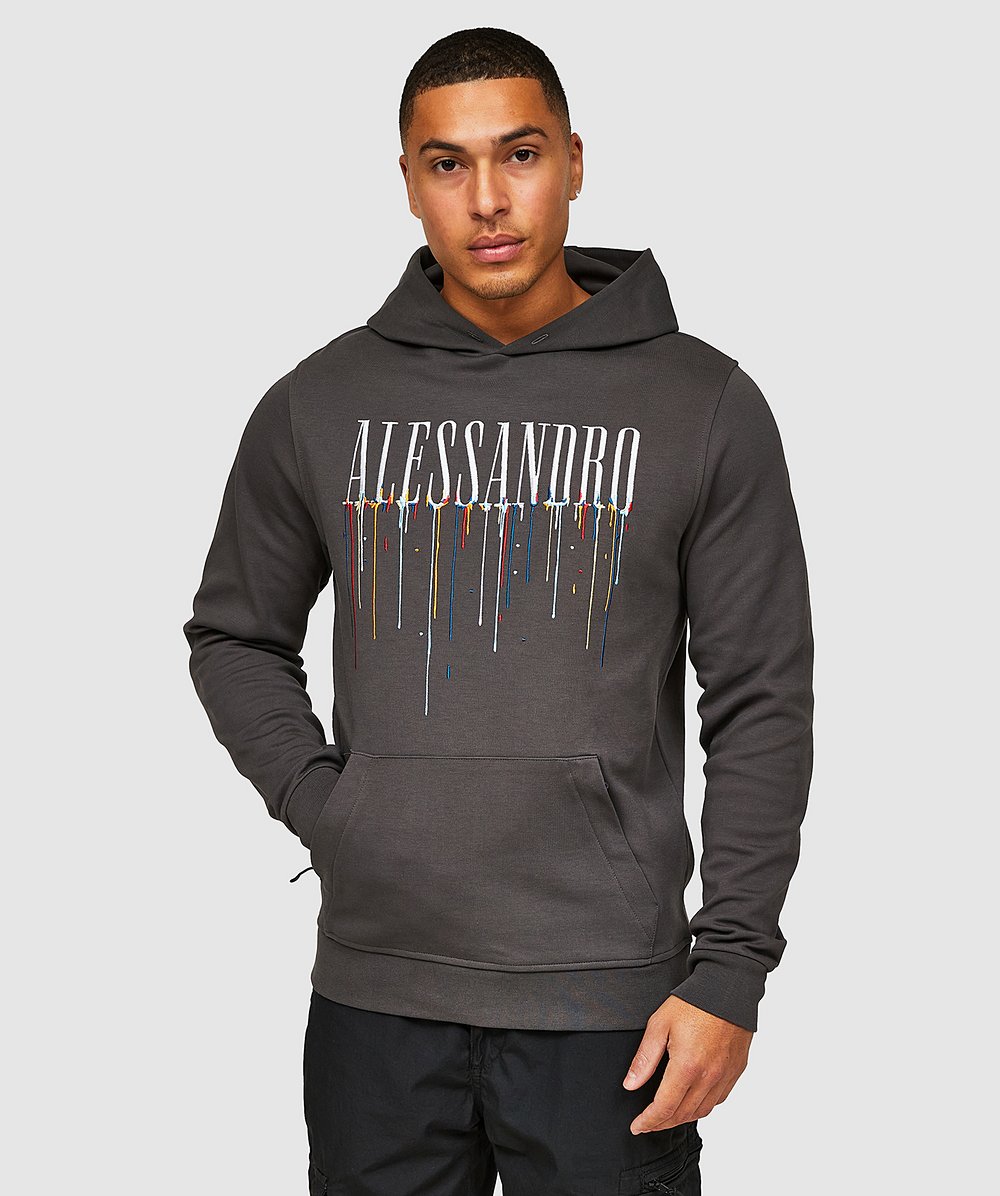 Alessandro Zavetti Artista Overhead Hoodie | Magnet Grey | Zavetti