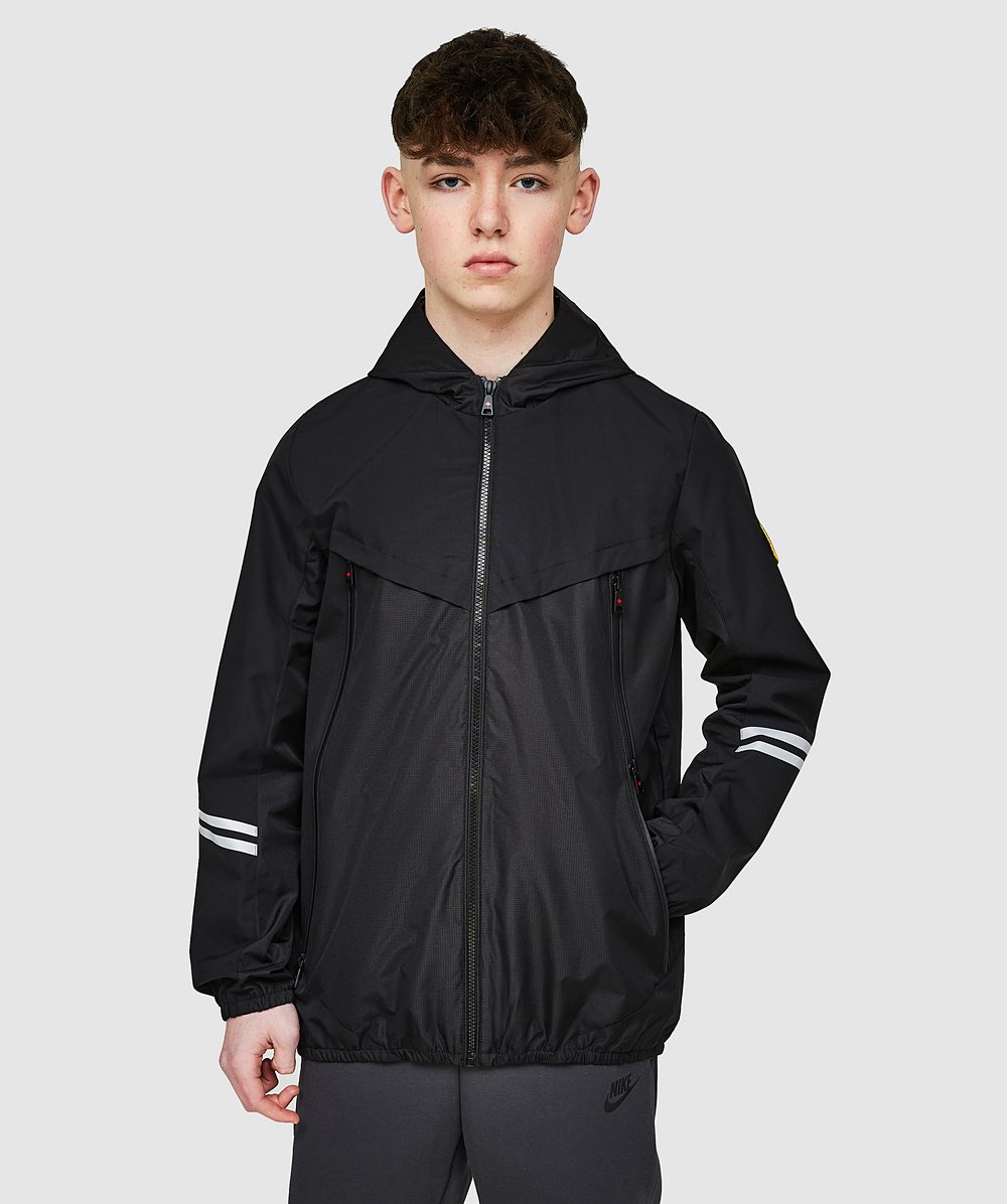 Zavetti Canada Junior Vamaretta Windbreaker | Jet Black | Zavetti