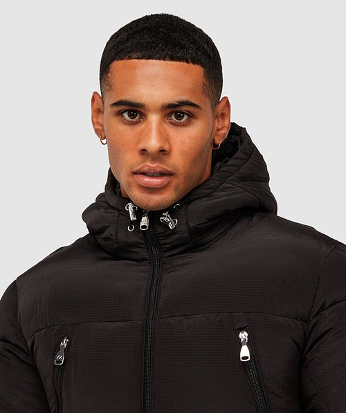 Alessandro Zavetti Minivo Ripstop Puffer Jacket, Pebble Grey