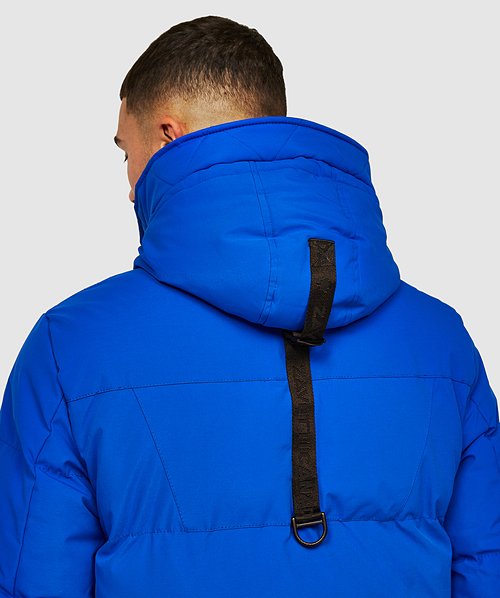 Royal blue hot sale puffer jacket