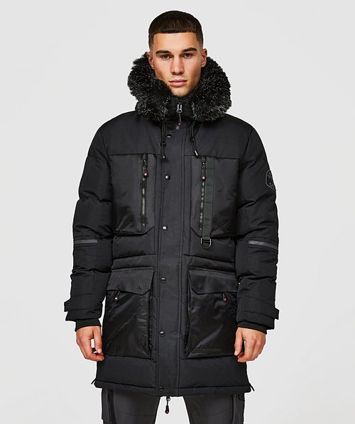 Alessandro Zavetti GRAYSON LONGLINE PUFFER JACKET - Winter coat