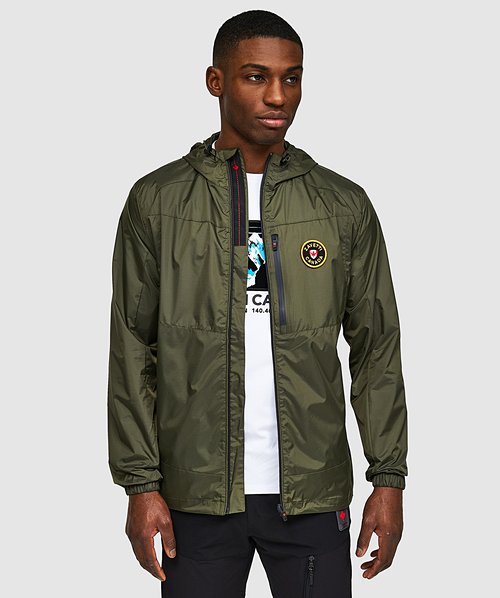 Windbreaker hot sale jacket green