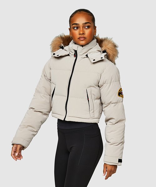 Grey women's jacket with hood best sale