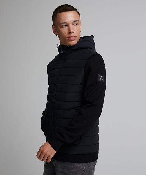 Bergomi Hooded Hybrid Jacket